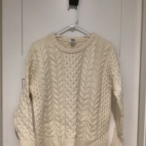 J Jill Sweater. Size: Large Color: Natural